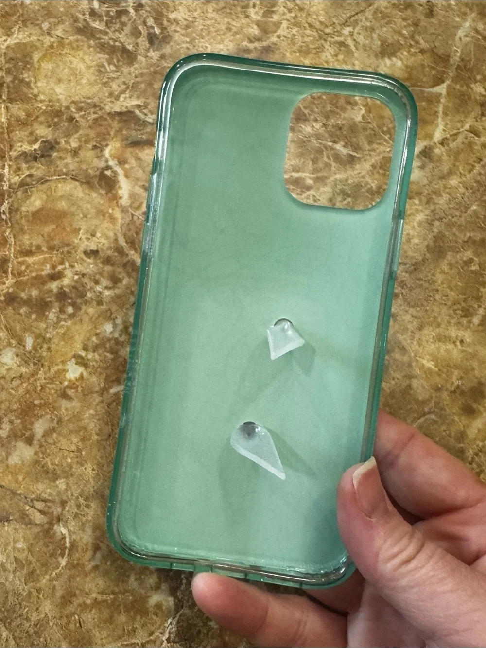 Loopy Phone Case iPhone 12 Clear 6.1” Regular Merry & Bright Christmas Lights